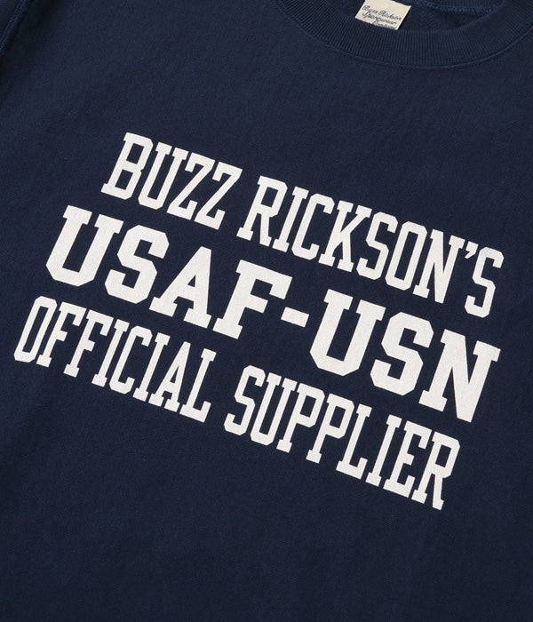 BUZZ RICKSON'S 30th ANNIVERSARY MODEL HORIZONTAL KNITTING HEAVY WEIGHT SWEAT SHIRT