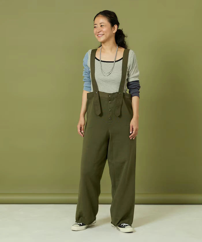 Knit Military Overalls