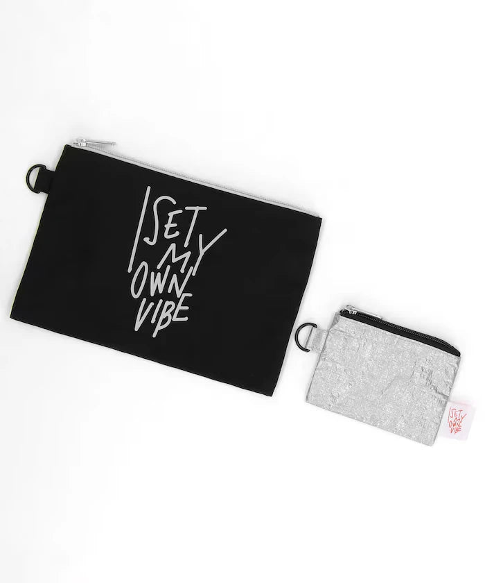 Message Logo Pouch Set