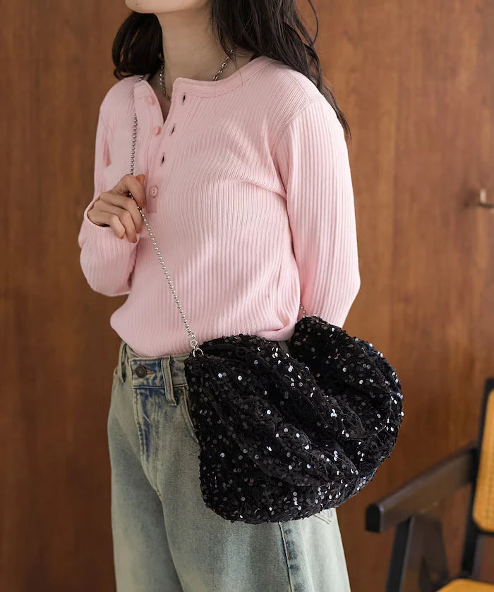 2WAY Sequin Gather Bag