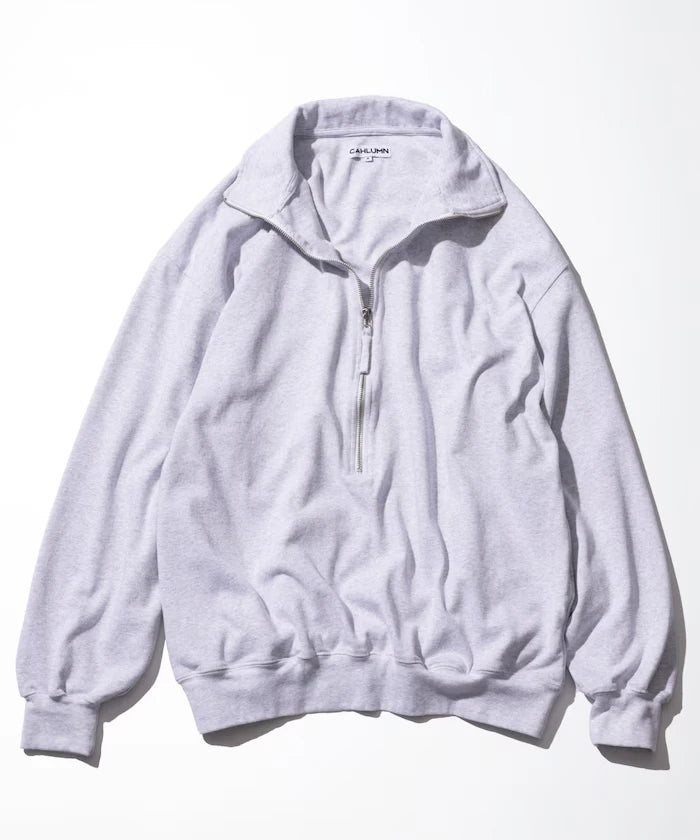 Heavy Weight Jersey 3/4-Zip Cadet Collar Shirt