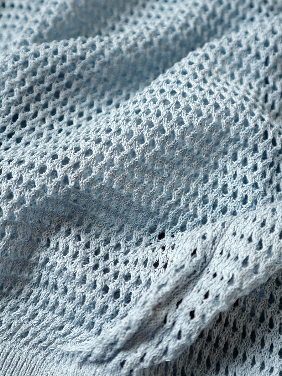 12G Mesh Knit Carol Polo