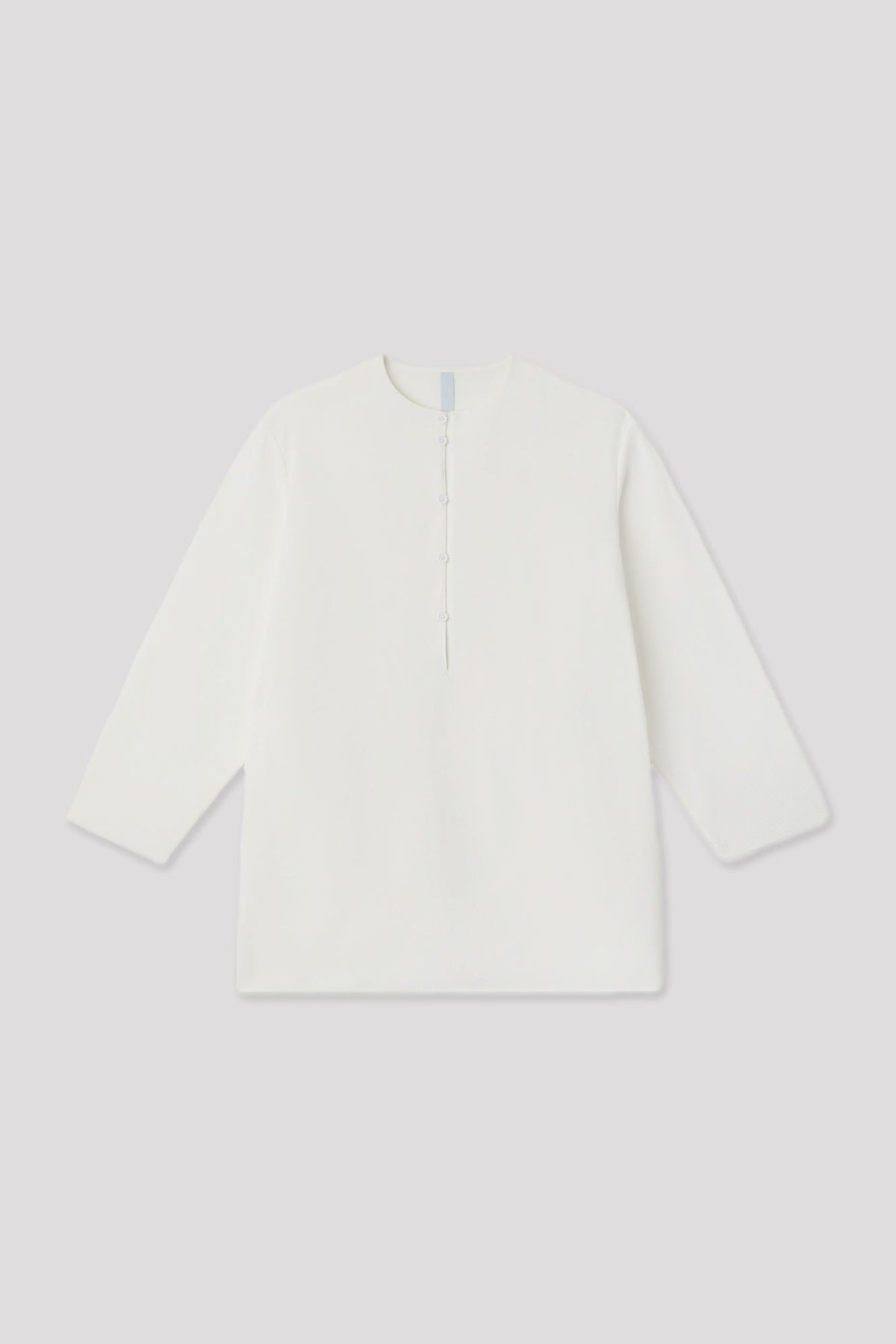 HIGH GAUGE MILAN LOOP BUTTONED PULLOVER SHIRT