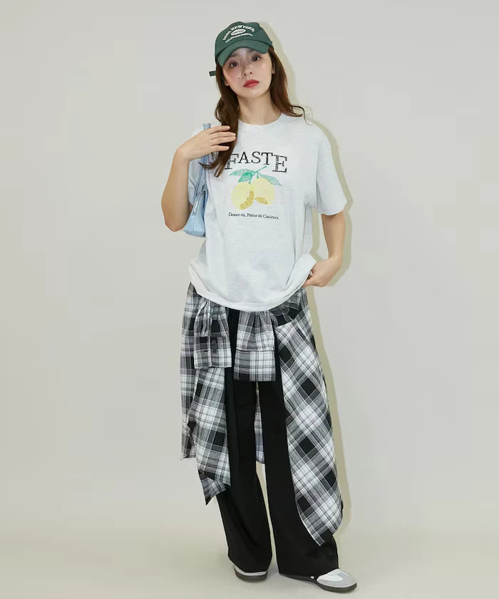 Lemon Embroidery T-shirt Limited Edition