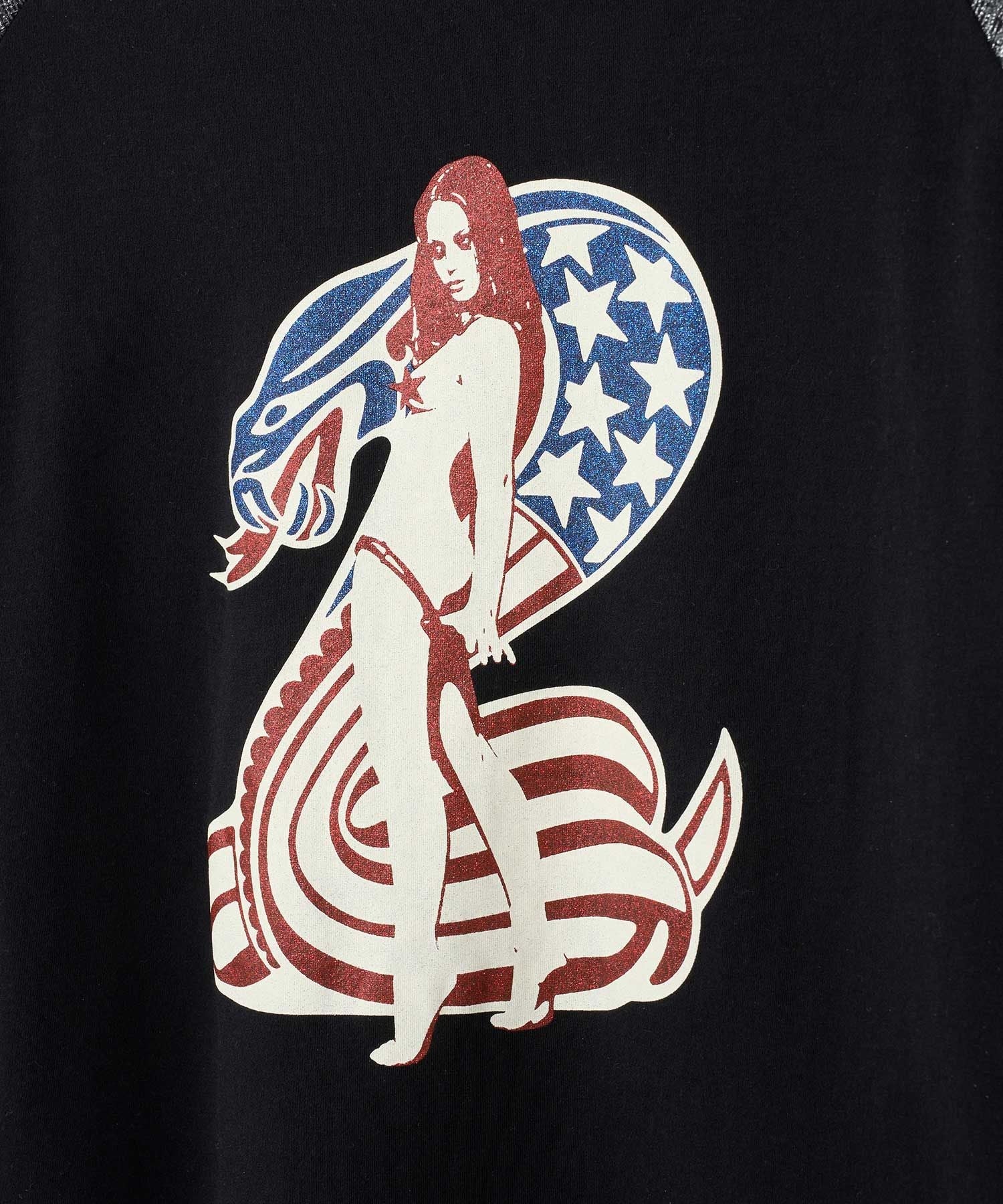 COBRA Three-Quarter Sleeve Chibi T-Shirt