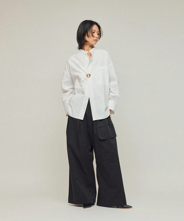 High Count Chino Wide Pants