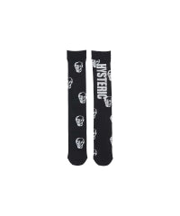 SKULL Sheer High Socks