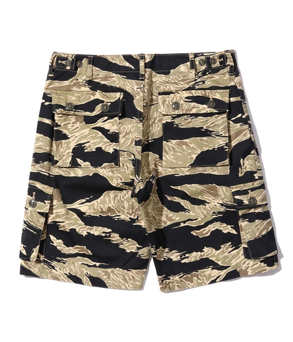 GOLD TIGER PATTERNS SHORTS
