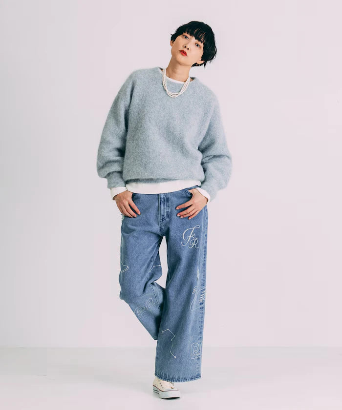 Fluffy Knit Pullover