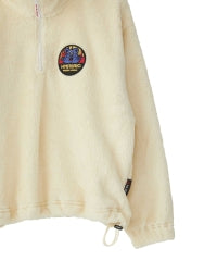 BURNING SOUNDS Patch Half Zip Sweat