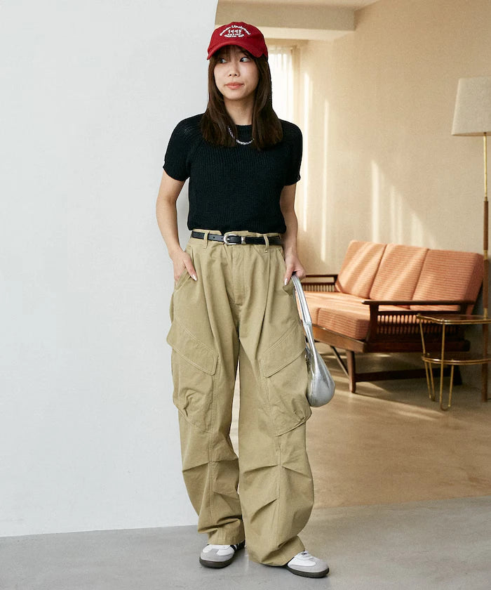 LOVE POP STUDIO Chino Cargo Pants Limited Edition