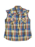 Ikat Check Love-ly Western Shirt