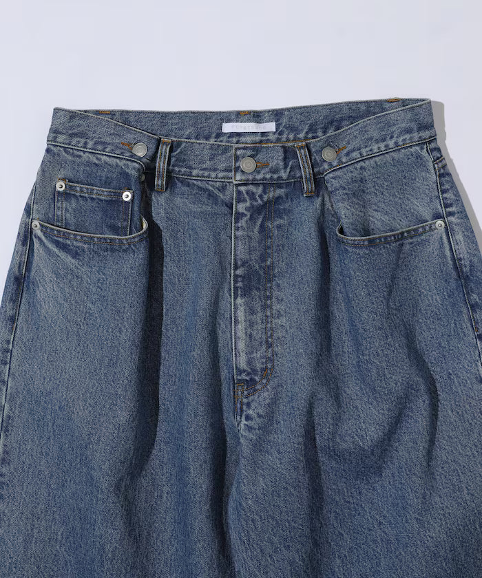 Design Tuck Japan Denim / Wide Silhouette