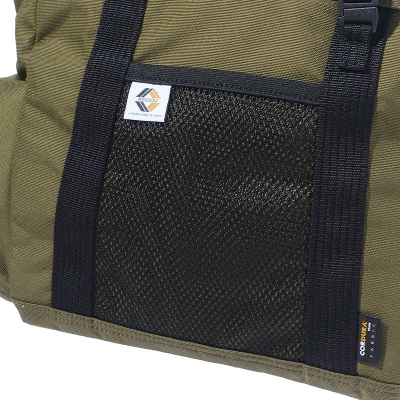 CORDURA FINE TEX TOTE BAG GOLFSERIES / BLACK