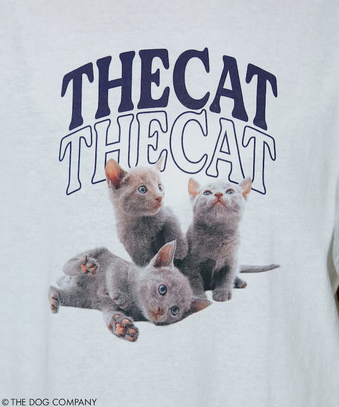 THE DOG / THE CAT Collegiate Style T-Shirt Limited Edition