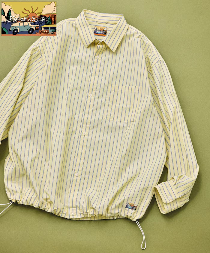 FREAK'S STORE for BEACH & FES Typewriter Spindle Regular Collar Shirt