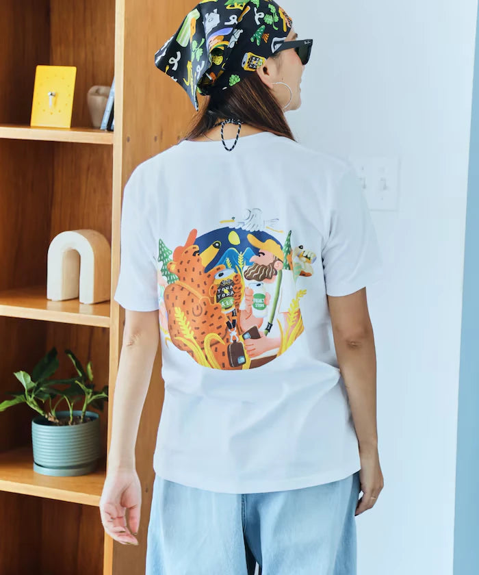 YONAYONA ALE×FREAK'S STORE TEE