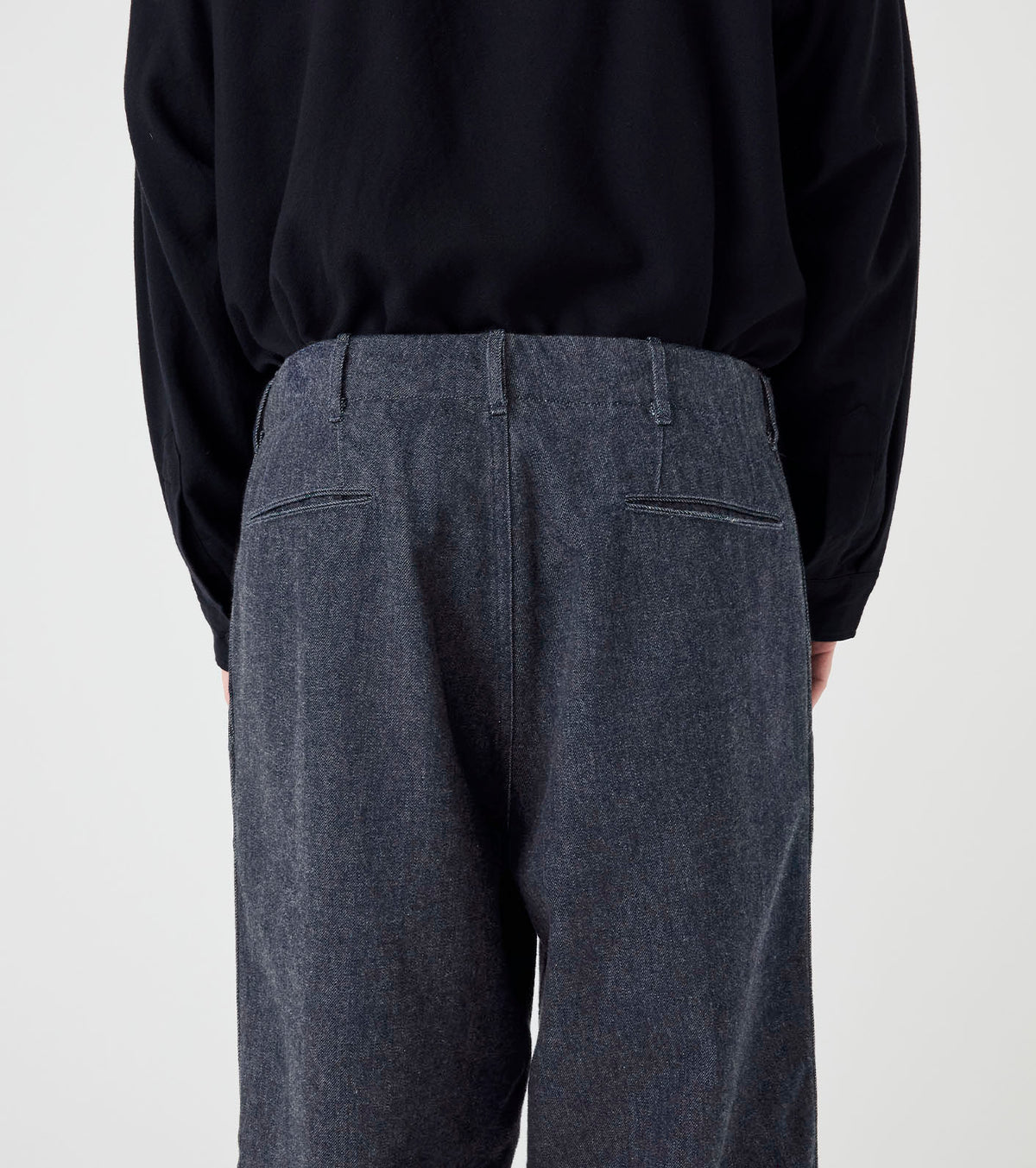 Wide Denim Pants