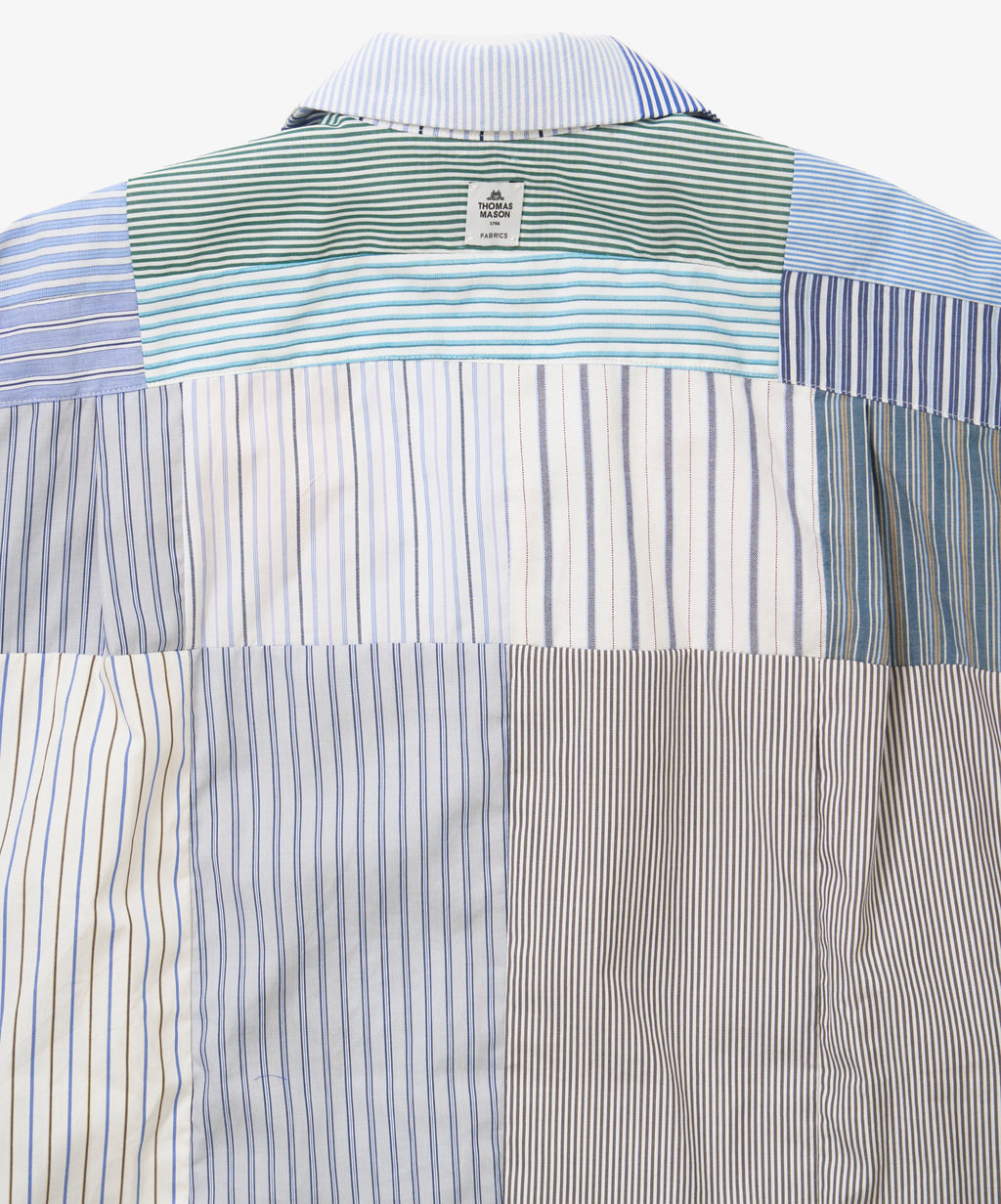 overshirt short sleeve stripe ten