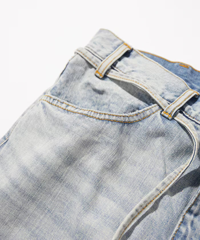 Selvedge Denim Baggy Shorts