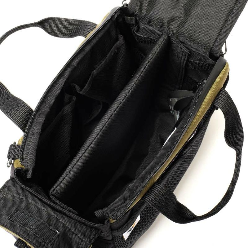AS2OV x Backwards Limited CORDURA FINE TEX SHOULDERBAG BLACK