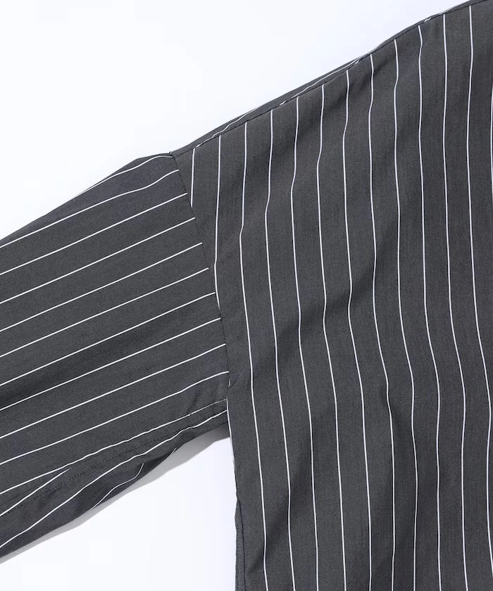 Oversized Long Sleeve Brooch Shirt