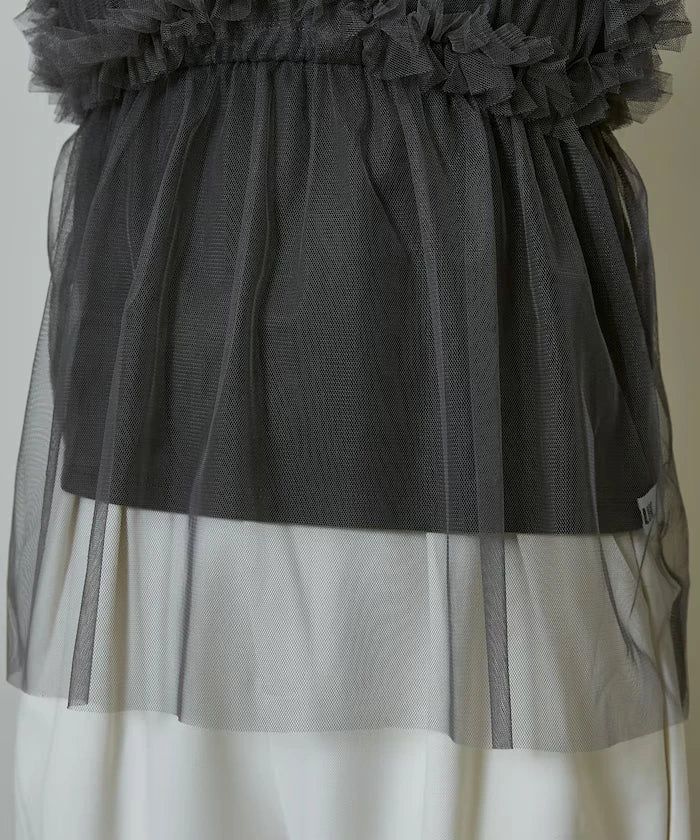 Tulle Bustier T-shirt Set Limited Edition