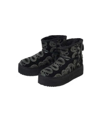 SNAKE LOOP Platform Boots