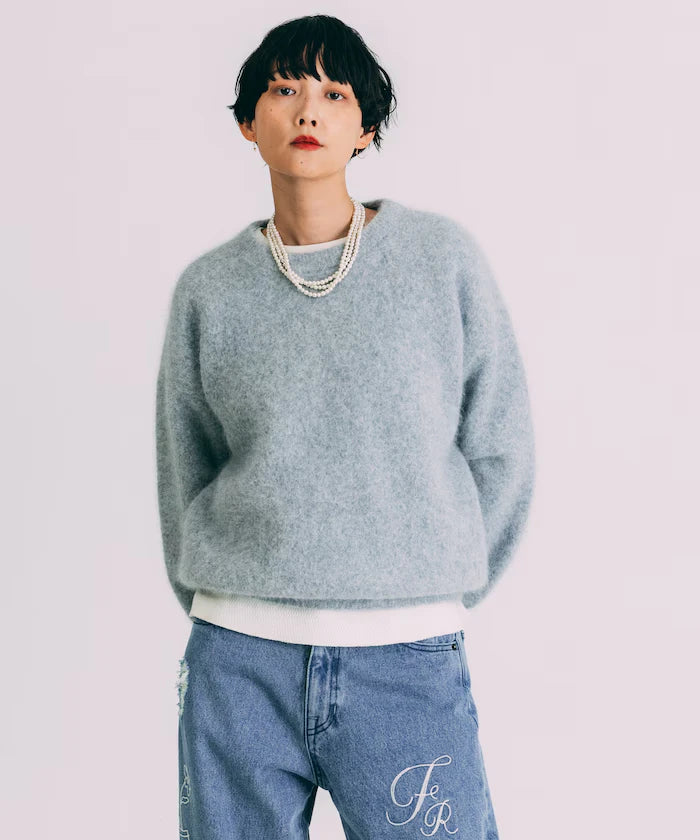 Fluffy Knit Pullover