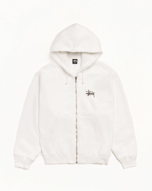 BASIC STÜSSY ZIP HOODIE PIGMENT DYED