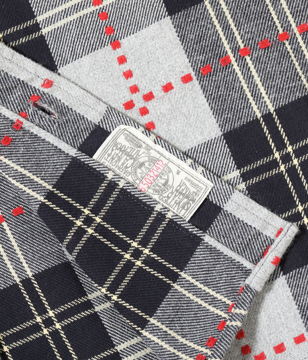 FICTION ROMANCE DOBBY CHECK WORK SHIRT