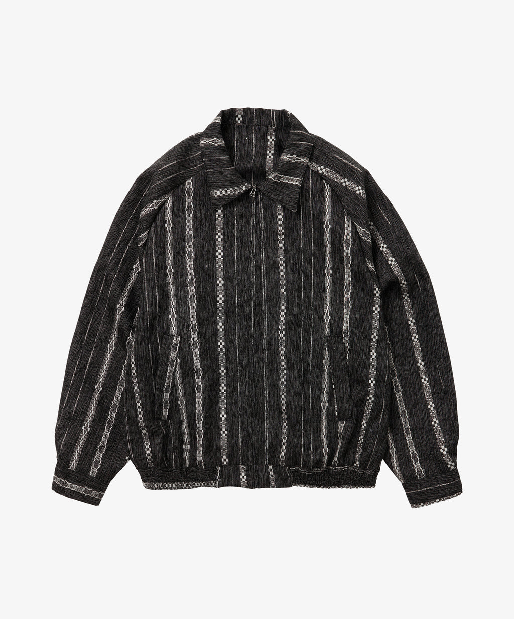 watahiko zip up blouson black