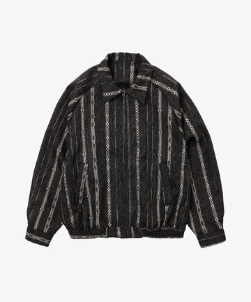 watahiko zip up blouson black
