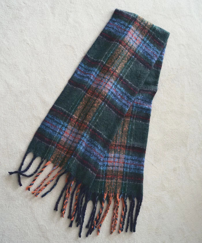 Boucle Check Scarf