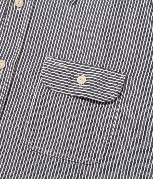 Hickory Stripe Work Shirt