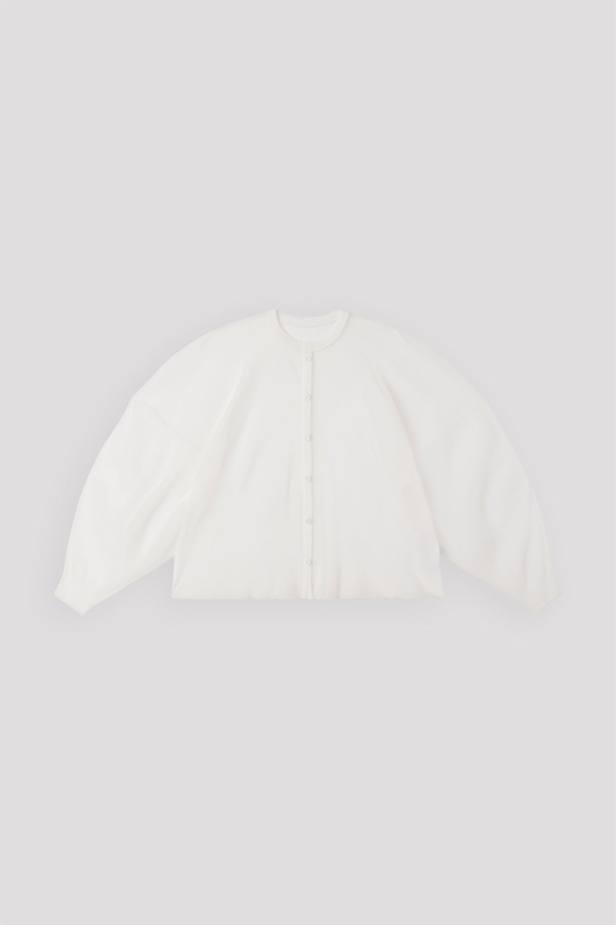 CASCADES LUCENT STAND COLLAR LONG SLEEVE SHIRT