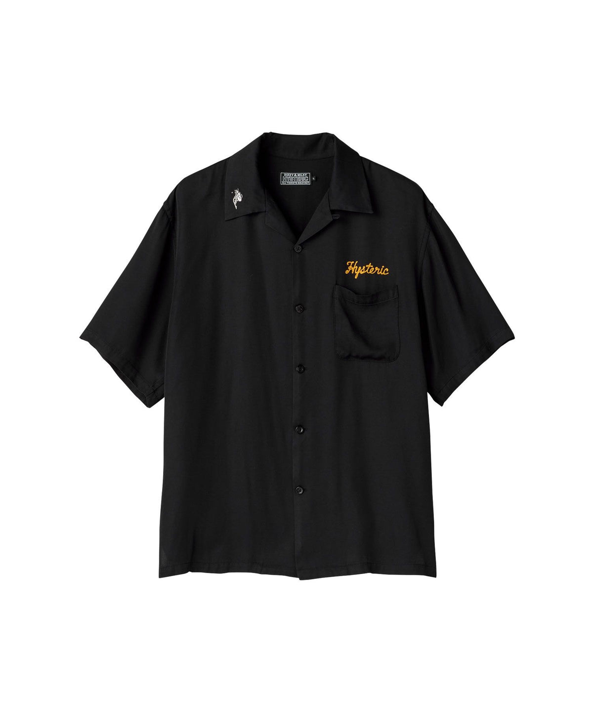SUPER FUZZ GARAGE Embroidered Bowling Shirt