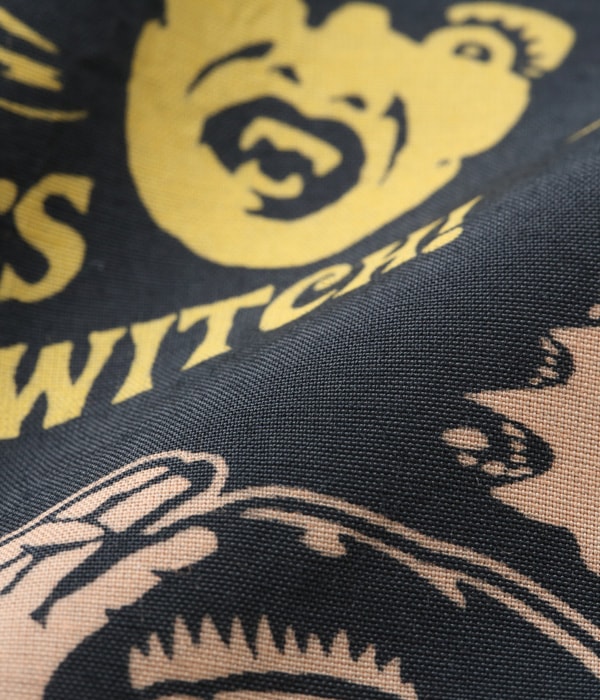 HIGH DENSITY RAYON OPEN SHIRT “THE MONSTERS” by VINCE RAY