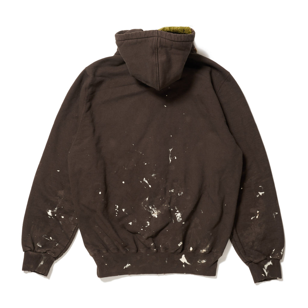 MOSS-GROWN EMBROIDERY HOODIE