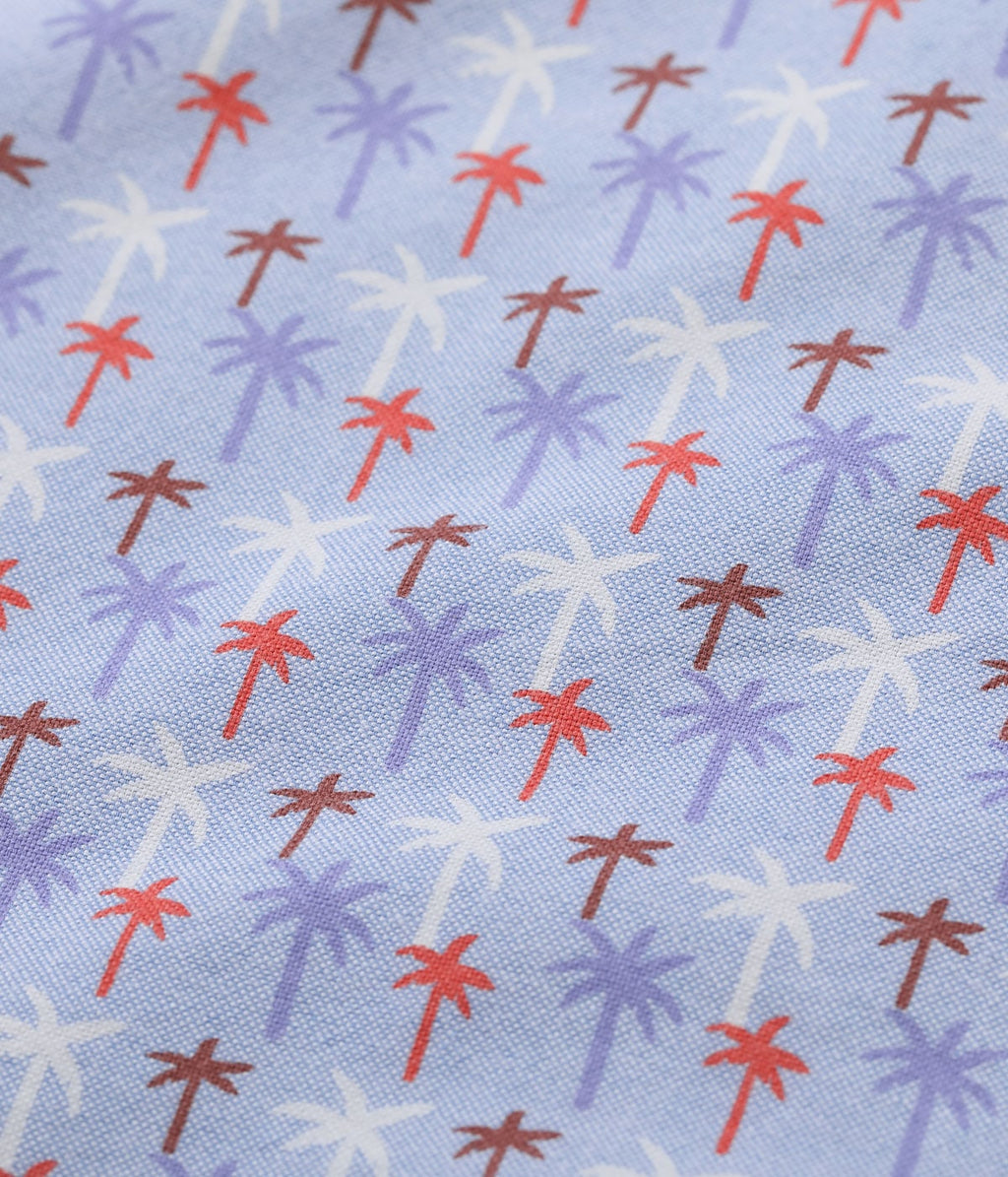 COOLMAX Oxford B.D. Shirt Palm Tree