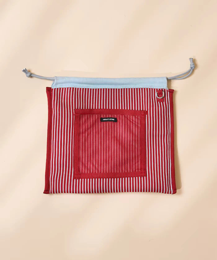 Multiway Color Knit Frill Shoulder Bag