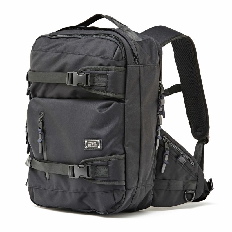 CORDURA DOBBY 305D 3WAY BACK PACK sizeS/BLACK