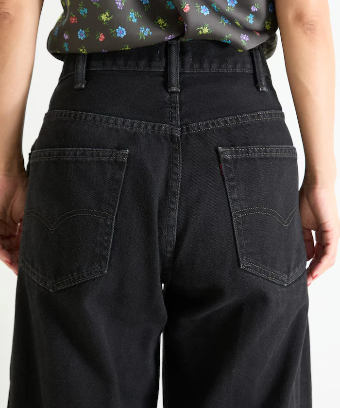 Vintage Remake Tuck Denim Pants