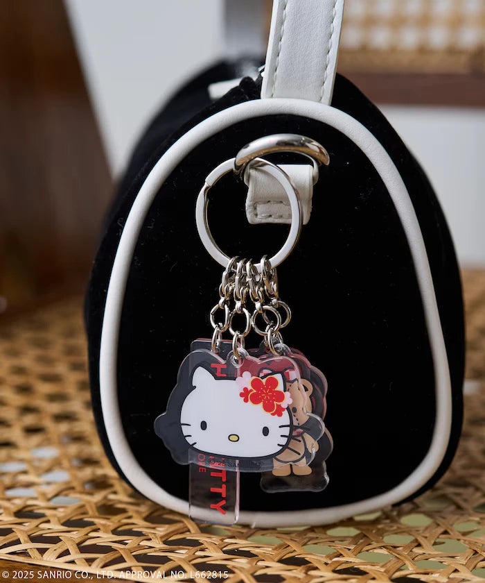 "HELLO KITTY" Kimono Acrylic Keychain