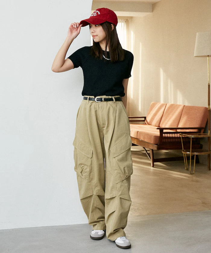 LOVE POP STUDIO Chino Cargo Pants Limited Edition