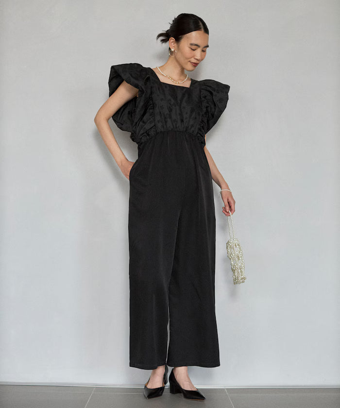 [February 12, 12:00 Release] 2WAY Flower Sheer Jacquard Docking All-in-One