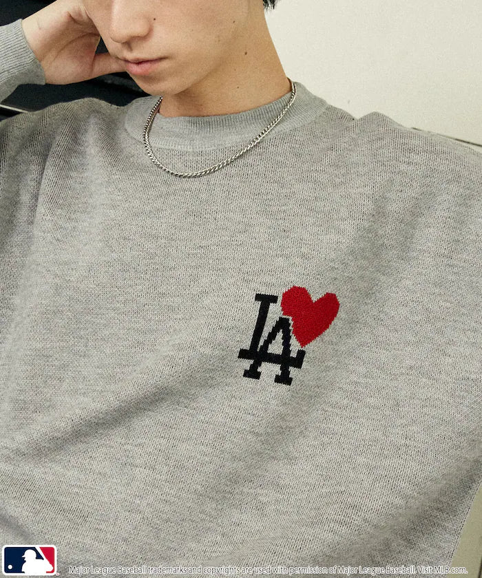 Custom HEART LOGO KNIT