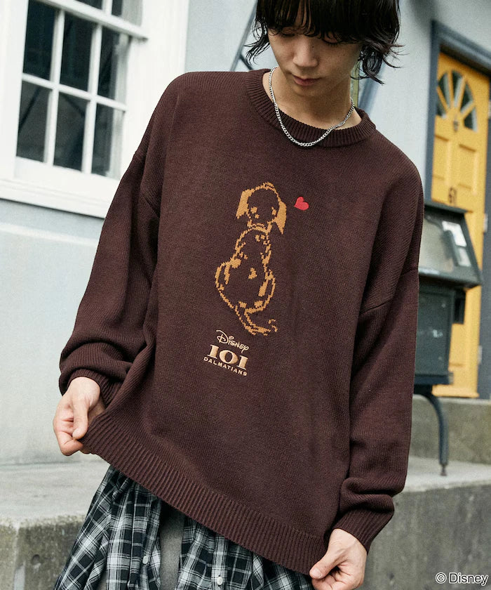 Special Order 101 DALMETIANS HEART KNIT