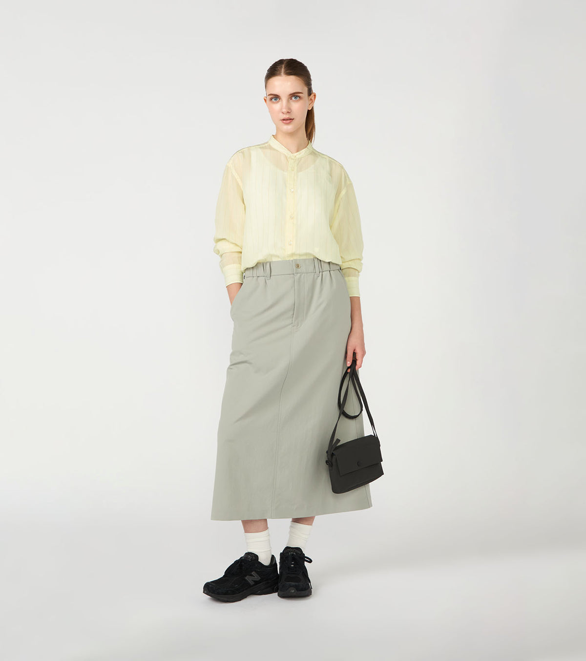 Band Collar Shirt