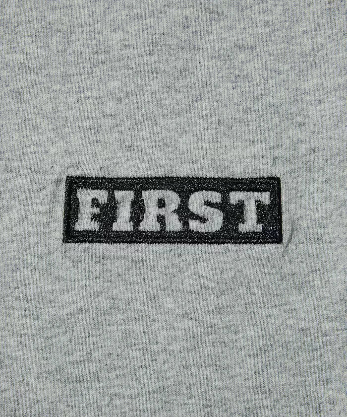 6oz Front Logo Embroidery Crew Neck T-Shirt / Back Print T-Shirt PRINT LEFT CHEST EMBROIDERY BOX FIRST